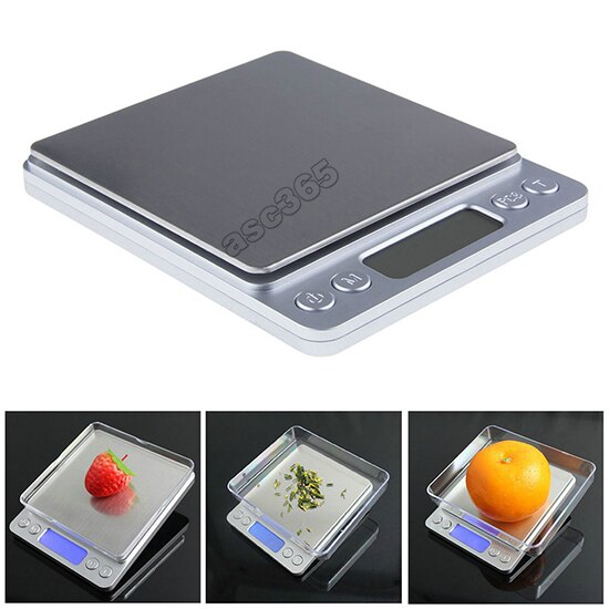 Mini Digital Gram Jewelry Scale LCD Display lLab Balance Digital Gram Jewelry Food scales 2000g x 0.1g