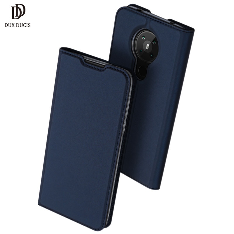 For Nokia 5.3 Case DUX DUCIS Skin Pro Series Flip Wallet Leather Case for Nokia 5.3 TA-1234 Cover with Card Slot Accessories