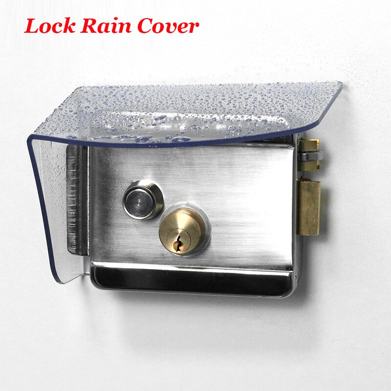 Cubierta de lluvia para cerradura eléctrica, protector impermeable para exteriores, resistente a la intemperie, cerradura electrónica, cerradura mecánica