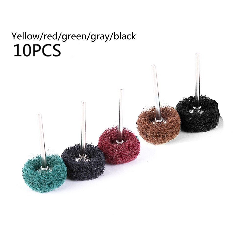 Abrasive Wheel Buffing Polishing 10pcs 25mm Grinding Wheels Rotary Tool Wheel
