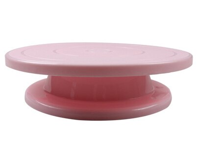28Cm Plastic Taart Plaat Draaitafel Roterende Anti-Slip Ronde Cake Stand Taart Decoreren Draaitafel Keuken Diy Pan bakken Tool: 04