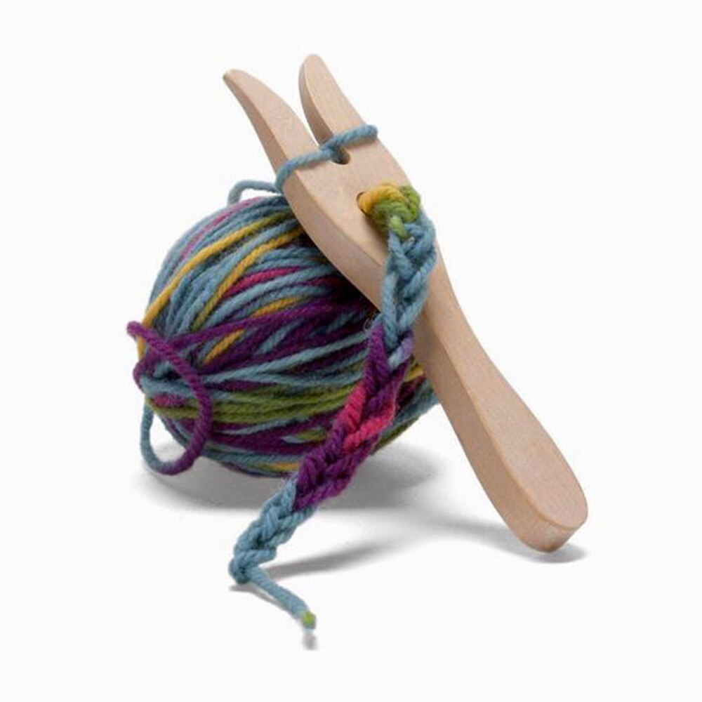 Y Naald Houten Handgemaakte Handgemaakte Producten Houten Vork Breien Apparaat Weefgetouw Gereedschap Huishoudelijke Diy Naaien Gereedschap