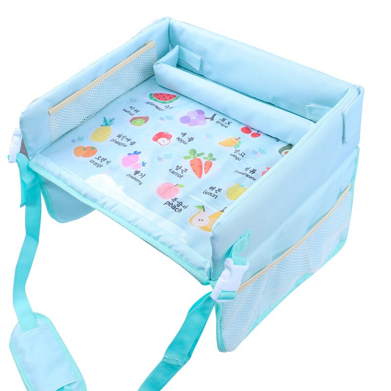 Auto Veranstalter Art Auto Sitz Lagerung Tisch Multi-funktion Wasserdicht Tabelle Auto Sitz Lagerung Tasche Auto Innen Zubehör: Blau