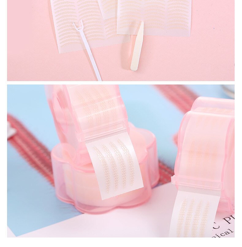 360 Stuks Magic Instant Bovenste Ooglid Lift Strips Dubbele Grote Ogen Make Up Ooglid Sticker Dubbele Vouw Zelf Ooglid Tape stok