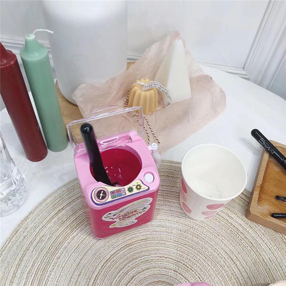 Mini lavadora juguete de los niños de juguete Rosa rojo