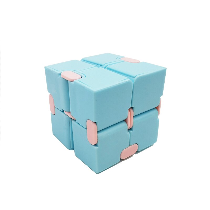 Fidget Toys Fingertips Decompress Portable Lightweight Antistress Toys Magic Infinity Cube Puzzle Sensory Toys Children Adults: Default Title