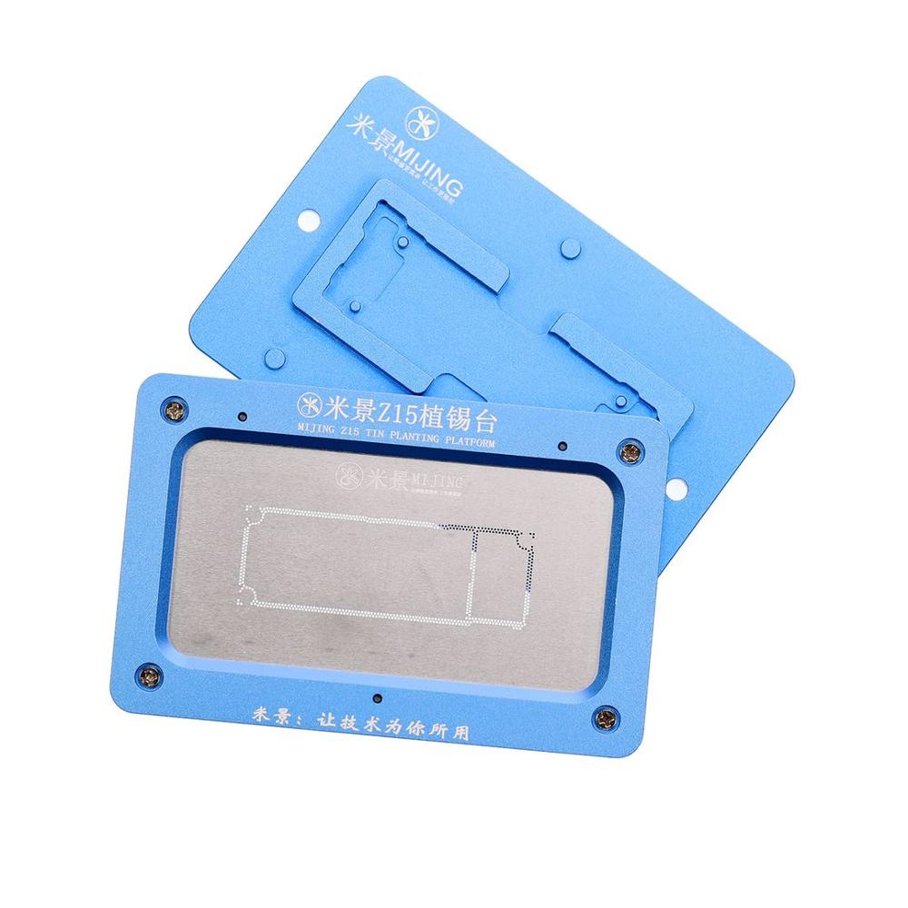 MJ Z15 BGA Reballing Stencil Platform Jig Fixture Holder for iPhone 11