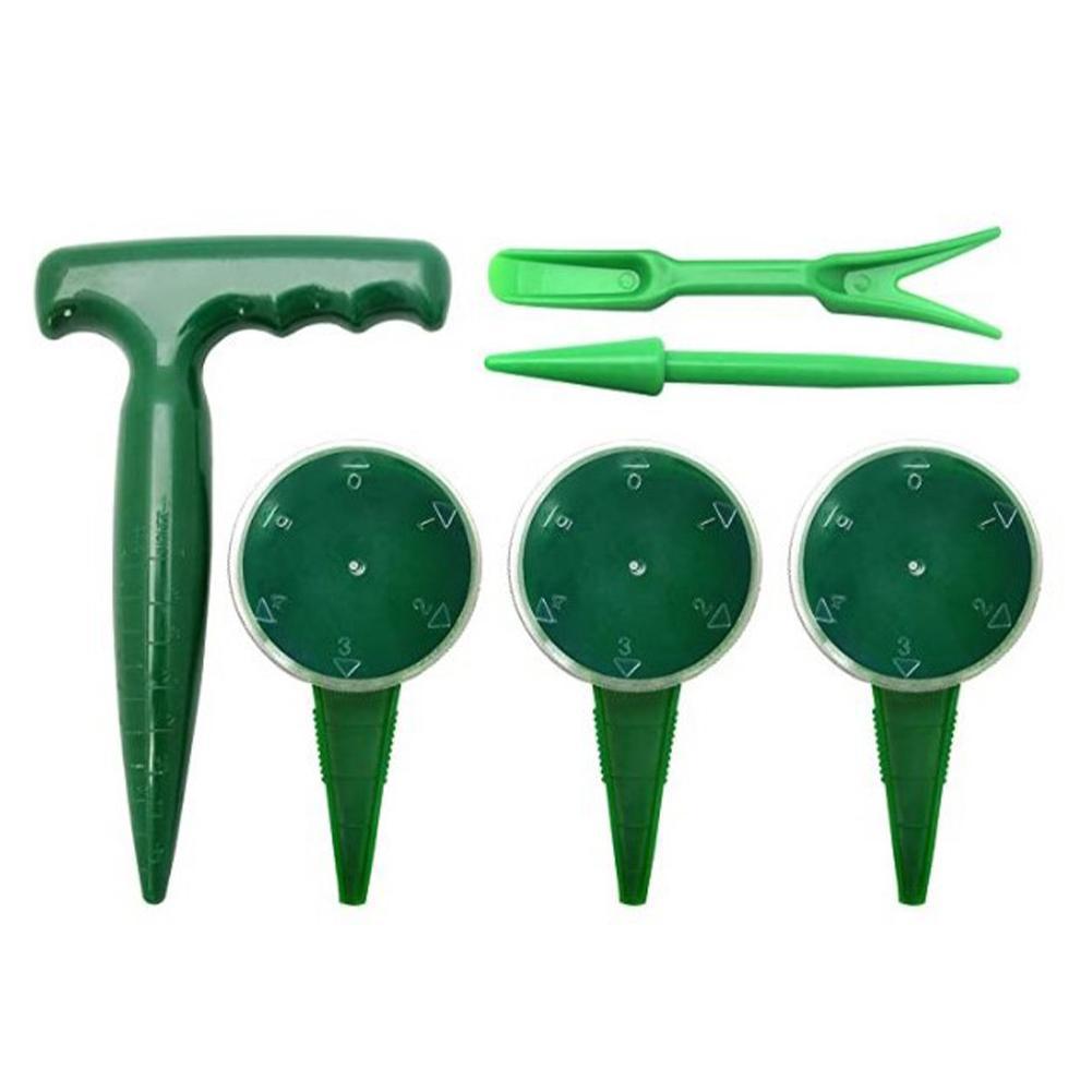 4/6 Pcs Mini Garden Manual Planter Handheld Seeding Dispenser Tool Adjustable For Flower Vegetable Seeding Transplanting Diggin