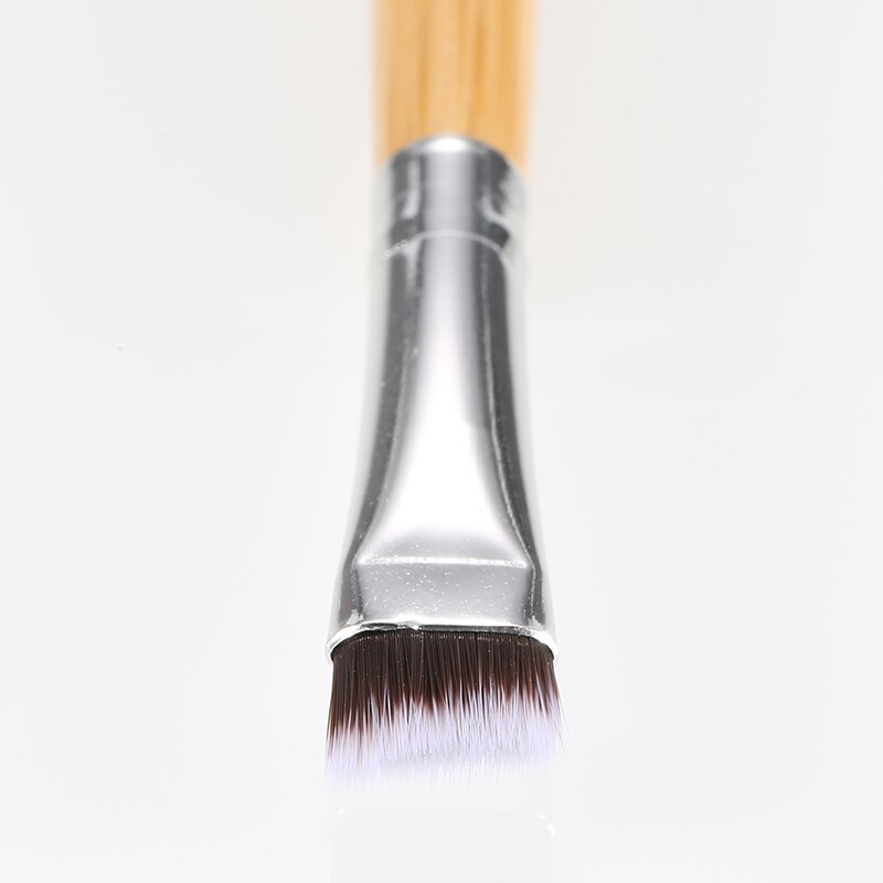 1PC Wooden Handle Eyebrow Brush Fine Angled Ladies Eyebrow Makeup Brush For Women/Lady