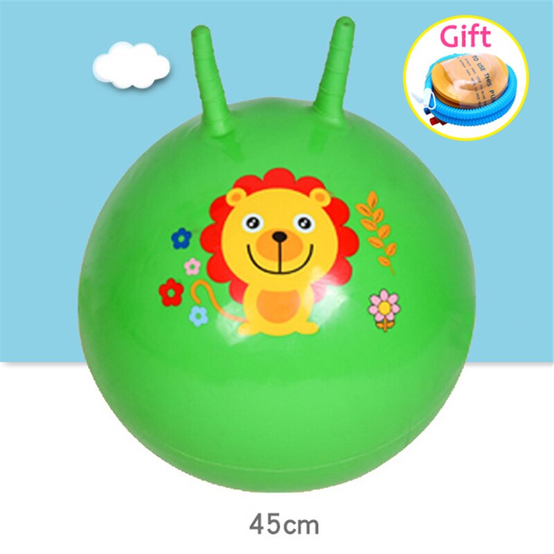 40/45/55 centimetri Sfera Gonfiabile Giochi di Giocattoli Per Bambini A Mano Cattura Palla Per I Bambini Giochi All'aperto Giochi di Sport del fumetto di Salto Palle Giocattolo Del Bambino: D 45cm