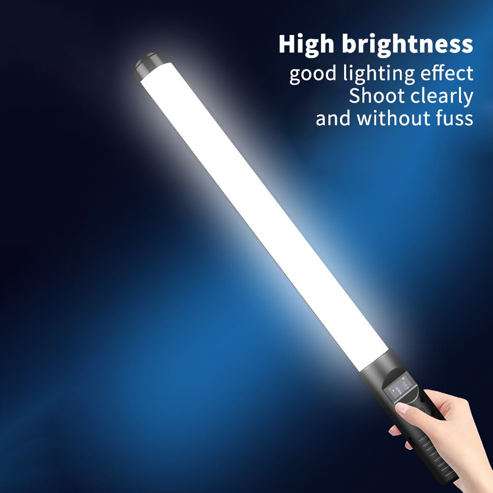 Handheld Fill Light RGB LED Fill Light Ice Light Photography Light Portrait Outside Shooting Video Built-In Battery Photography