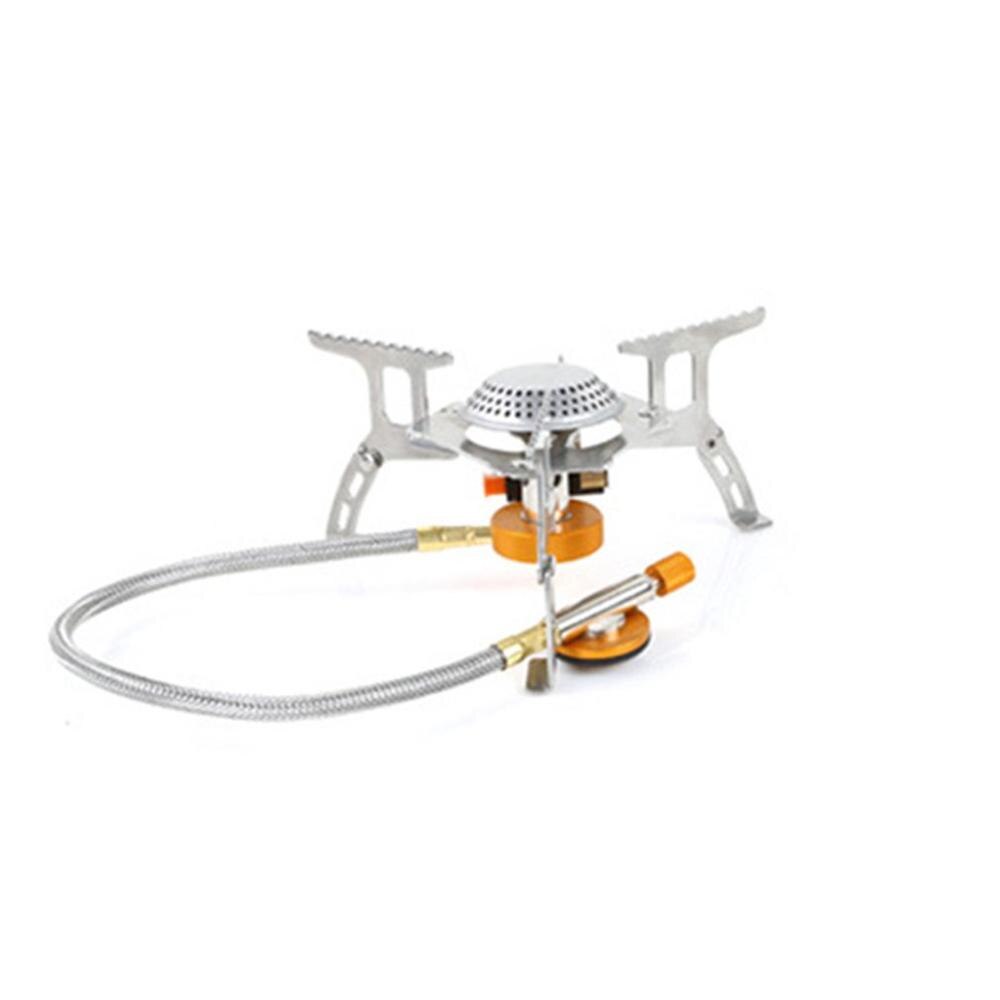 Outdoor Gas Stove Camping Gas burner Folding Electronic Stove hiking Portable Foldable Split Stoves