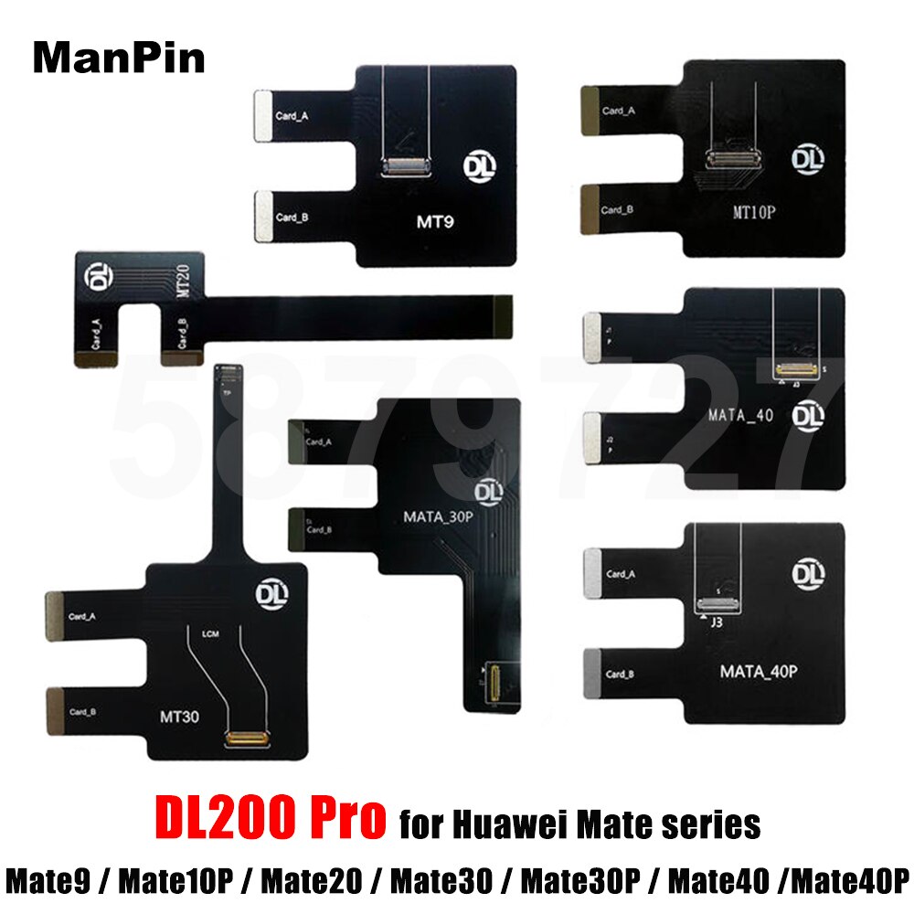 Testeur d&#39;écran LCD DL200 Pro, pour iPhone 12 Mini MAX 11 XS XR 8 7 6S Plus, Huawei iWatch, True Tone, test tactile 3D: Mate series