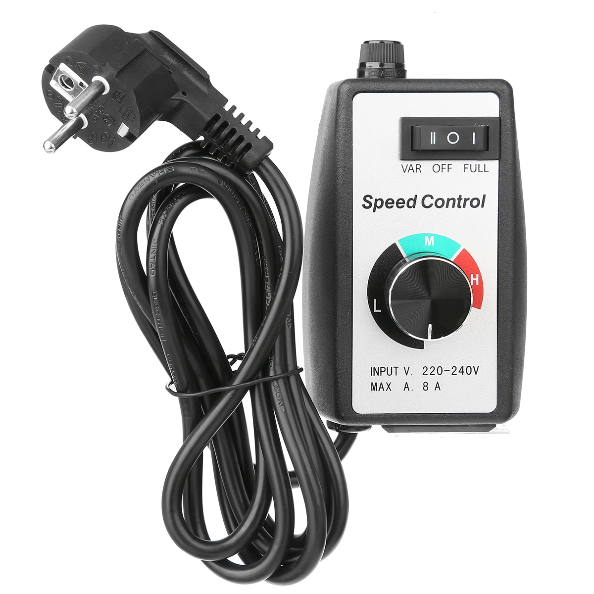 220-240v 8a router hastighedsregulering elektrisk motor rheostat motorstyring med variabel hastighed belysning blæsere elværktøjstilbehør
