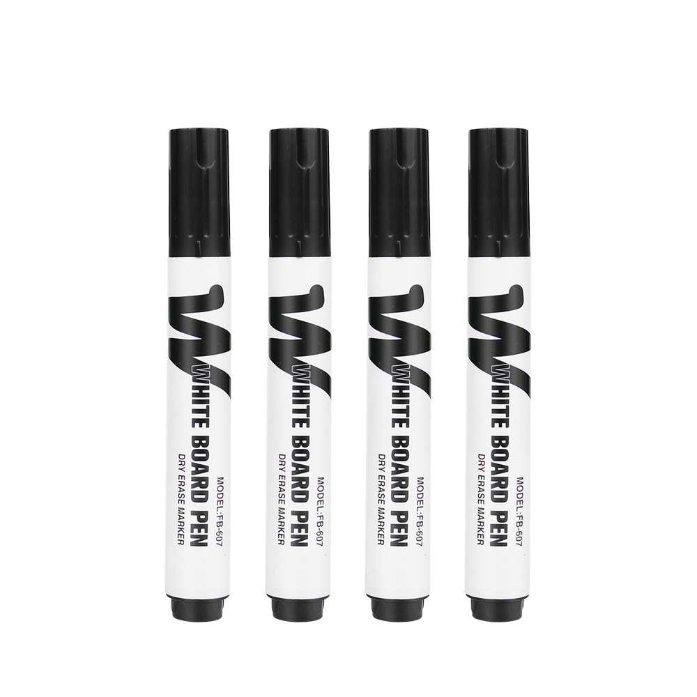 Uitwisbare Whiteboard Marker Pen Droog Wissen Schoolbord Marker Zwart/Blauw/Groen/Rood Krijt Glas Kantoor school Art Marker: Black