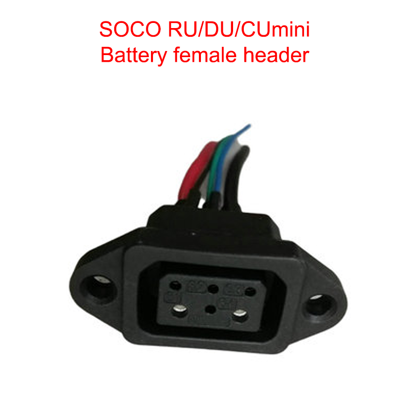 Voor Super Soco Tc Max Ts Tc Cu Originele Motorfiets Accessoires Opladen Plug Batterij Socket Kabel Lading Ontlading Draad Header: 6