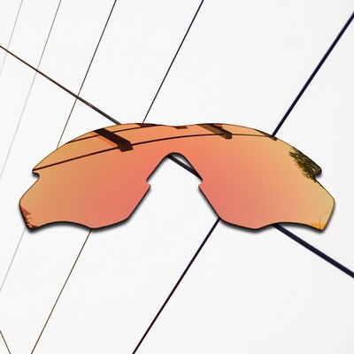 Eos polariserte erstatningsglass til oakley  m2 -innfatning solbriller - varianter farger: Ferskengull