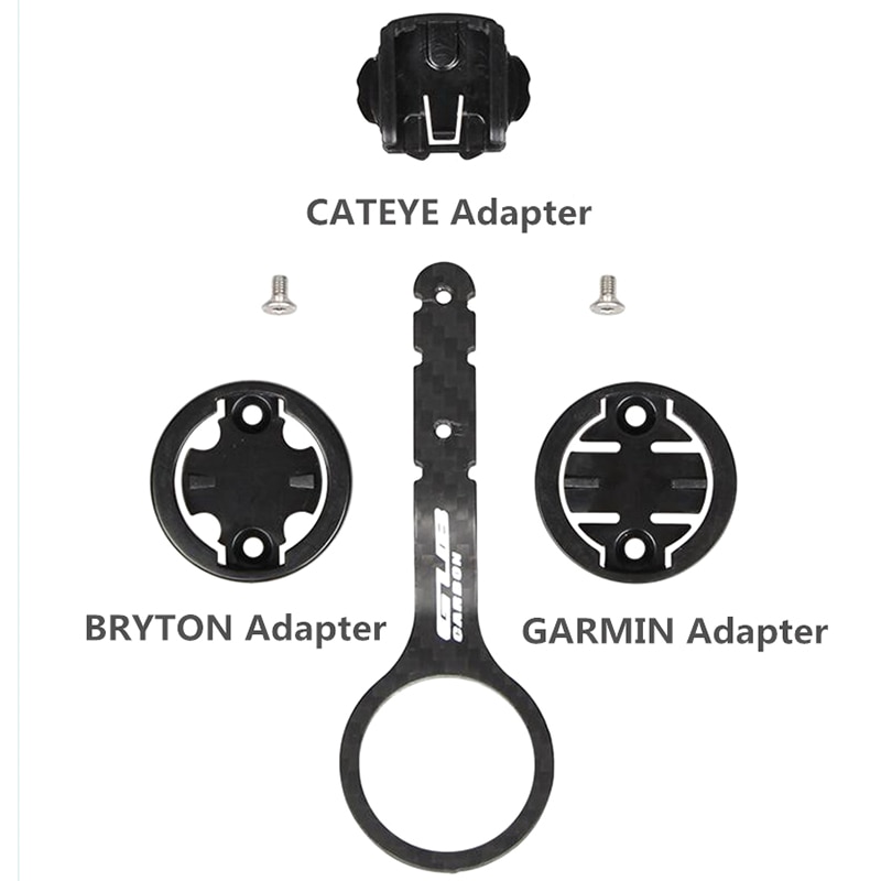 GUB Cycling Carbon Fiber Bicycle Computer Holder Electronic Derailleur For Garmin MTB Road Bicycle Handlebar Stand Mount