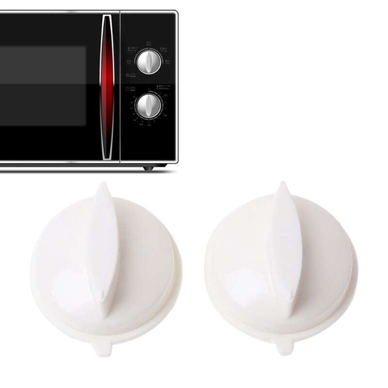 2x Universal-Drehknopf Für Mikrowelle & Elektrogeräte – Inkl. Reinigungsschwämme Für Geschirr