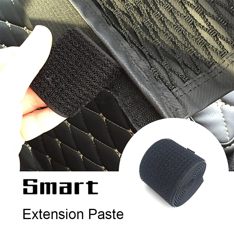 For Smart 453 fortwo forfour Car Rear Trunk Privacy Curtain Extension Velcro Paste Sticker Interior Accessories Stowing Tyding