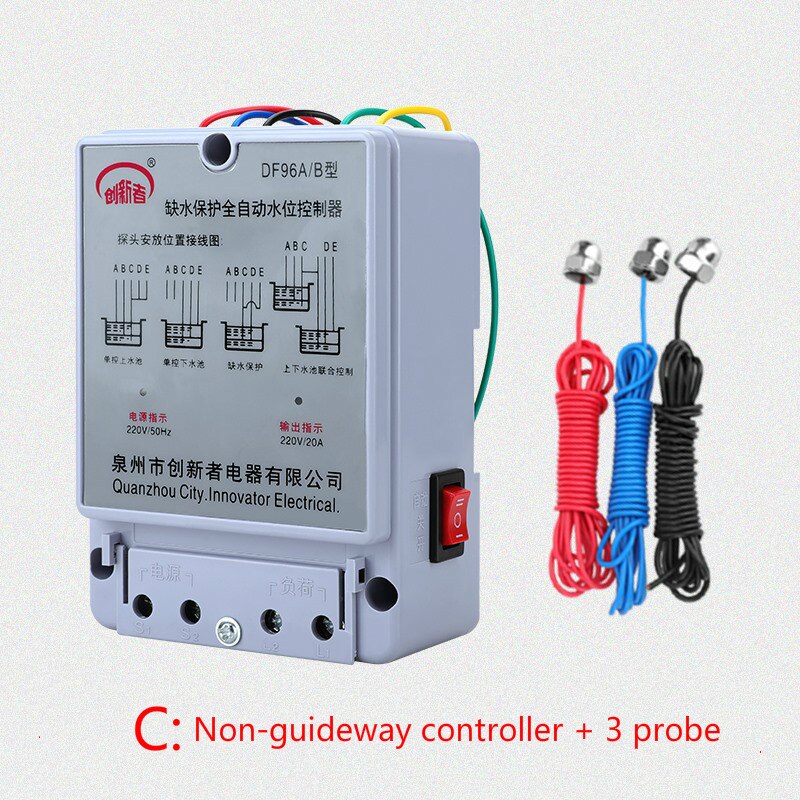 Household automatic liquid level controller Float switch water level controller for water pump switch towers relay 220v