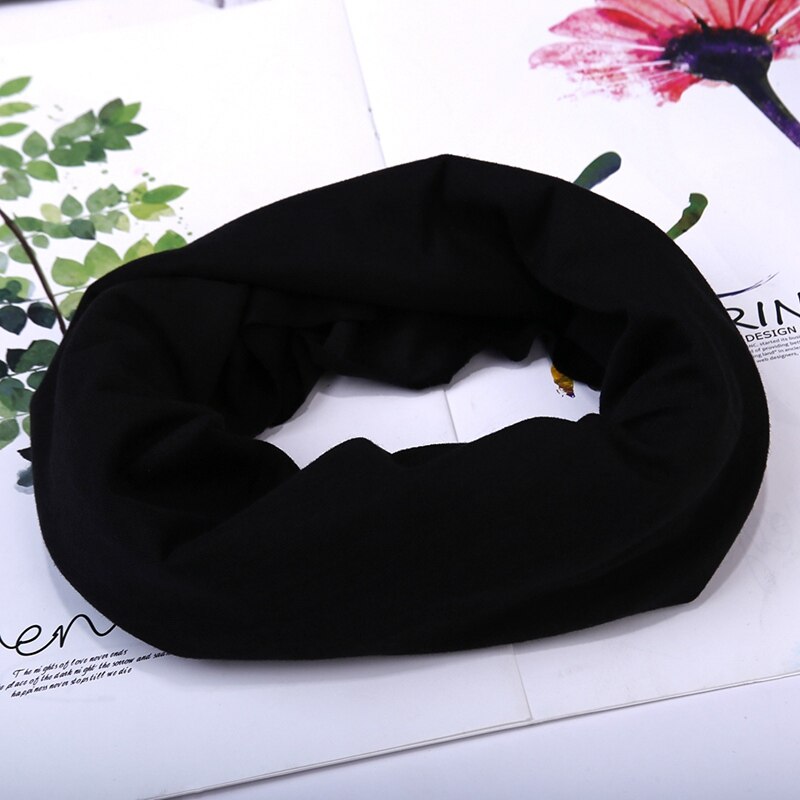 Mænds kvindelige turban tørklæde udendørs sport cykel ridning pandebånd cykel cykling hals rør varmere bandanas ansigtsmaske: Bk
