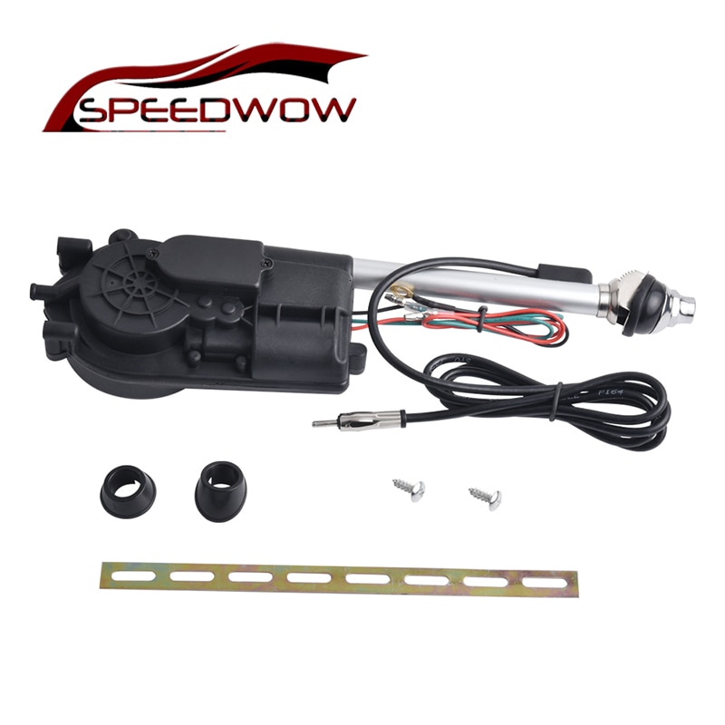 Speedwow 12v fm/am auton signaali sähköantenni sähköteho automaattinen antenni antennisarja auton sähköinen antenni