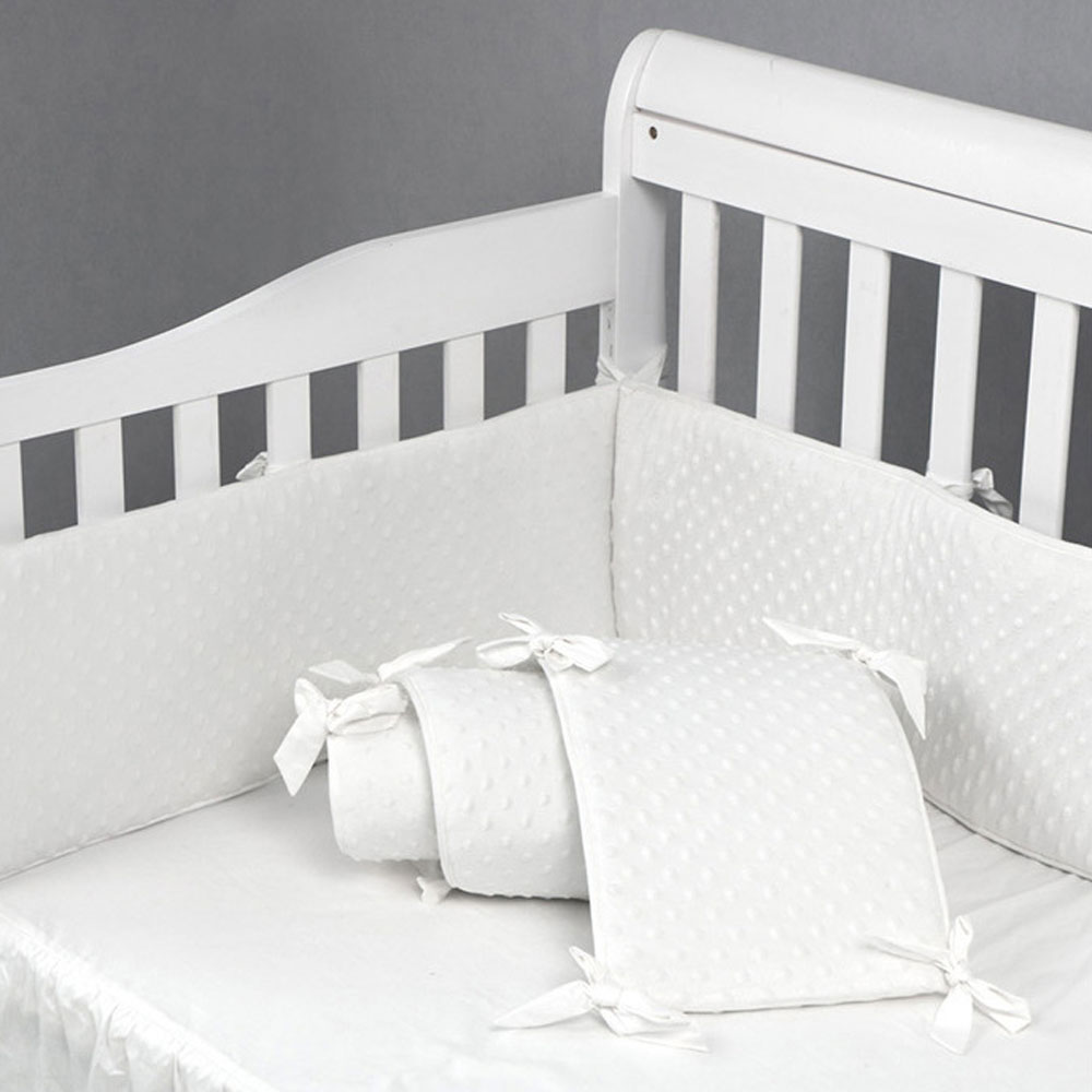 4 Stuks Baby Crib Bumper Pads Comfortabele Nursery Pads Voor Standaard Kribben Cot Liner Voor Baby Veilig Guards Protector Dik