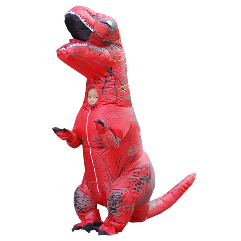 Shop. Inflatable Dinosaur Cosplay Costume Child Adults Halloween Blowup Outfit