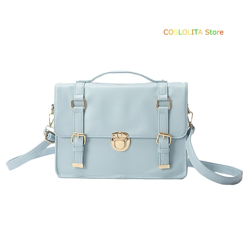 Japansk ortodoks ryggsekk vintage messenger bag lolita england jk uniform skolesekker jenter studenter håndvesker college stil