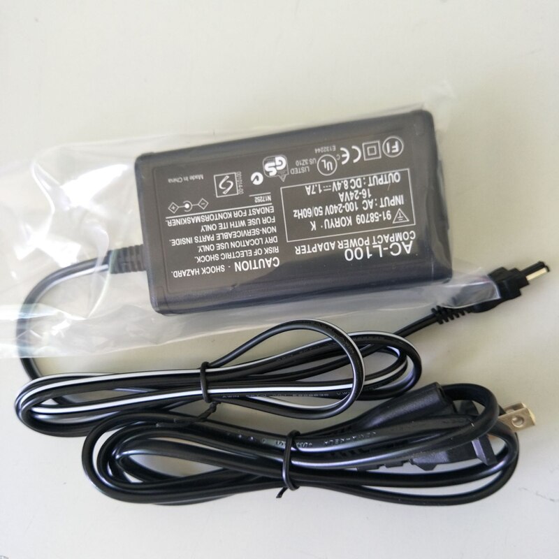 Ac -l100 lader til sony ac -l100 ac-l15 ac-l10 ac-l15a ac -l10a dsc -s30 f707 f717 f828 dcr-trv dcr-dvd 100 dvd 101 dvd 200 dvd 201