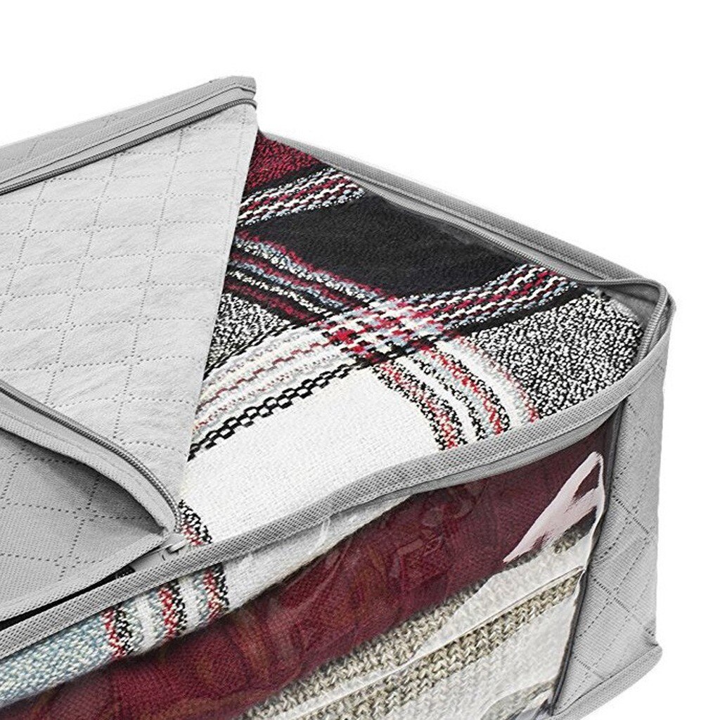 3Pc Kleding Quilt Opbergtas Oversized Bag Kleding Quilt Opbergtas Vochtbestendige Opbergtas 49X36X21cm Vocht-proof