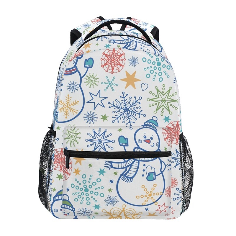 Trend Female Backpack Casual Women Backpack Black Woman 14 Inch Laptop Bag Letter Printing School Bag for Teenage Girl: 01