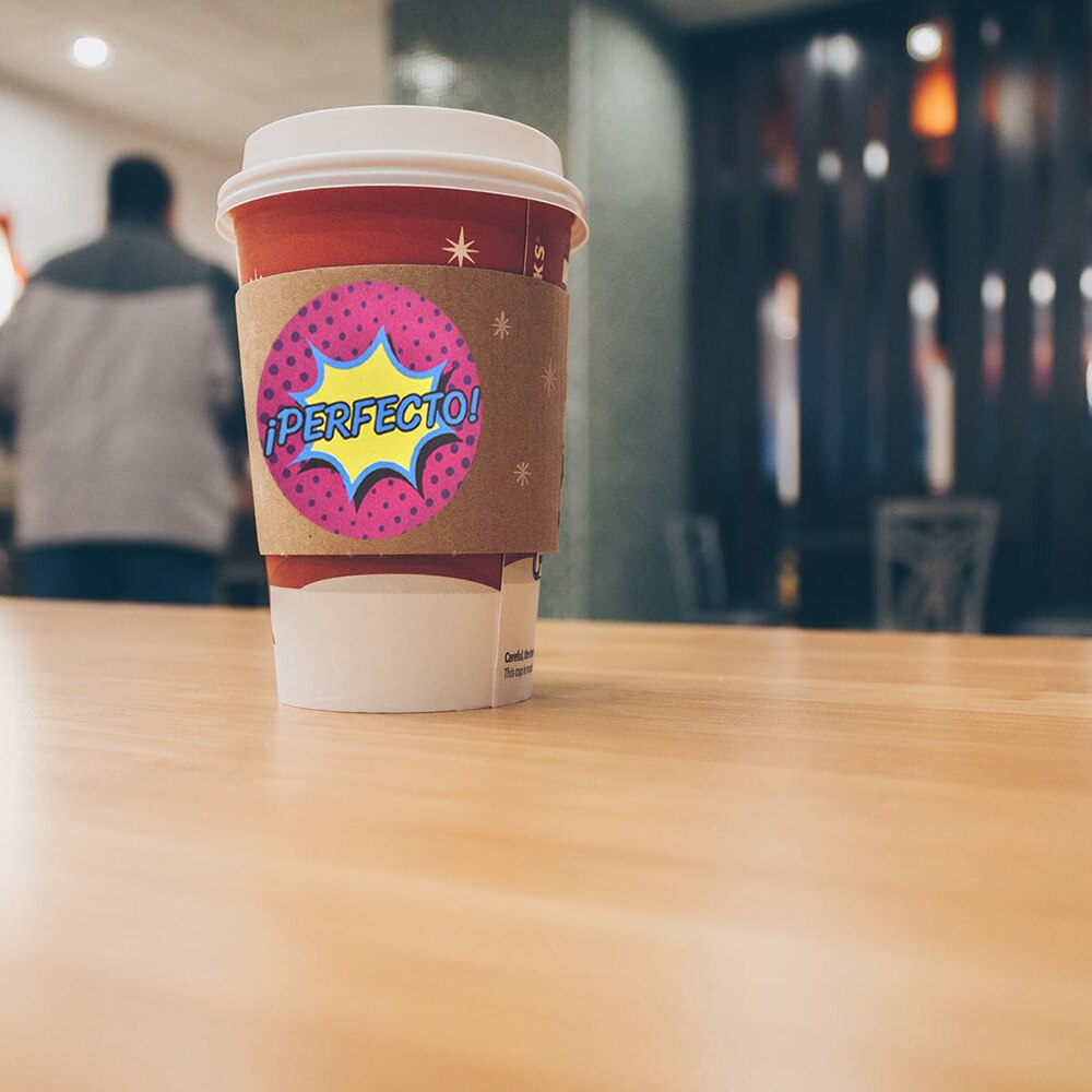 500pcs/roll Spanish Reward Stickers Encouragement Sticker Roll Motivational Stickers with Cute Pattern for Kids