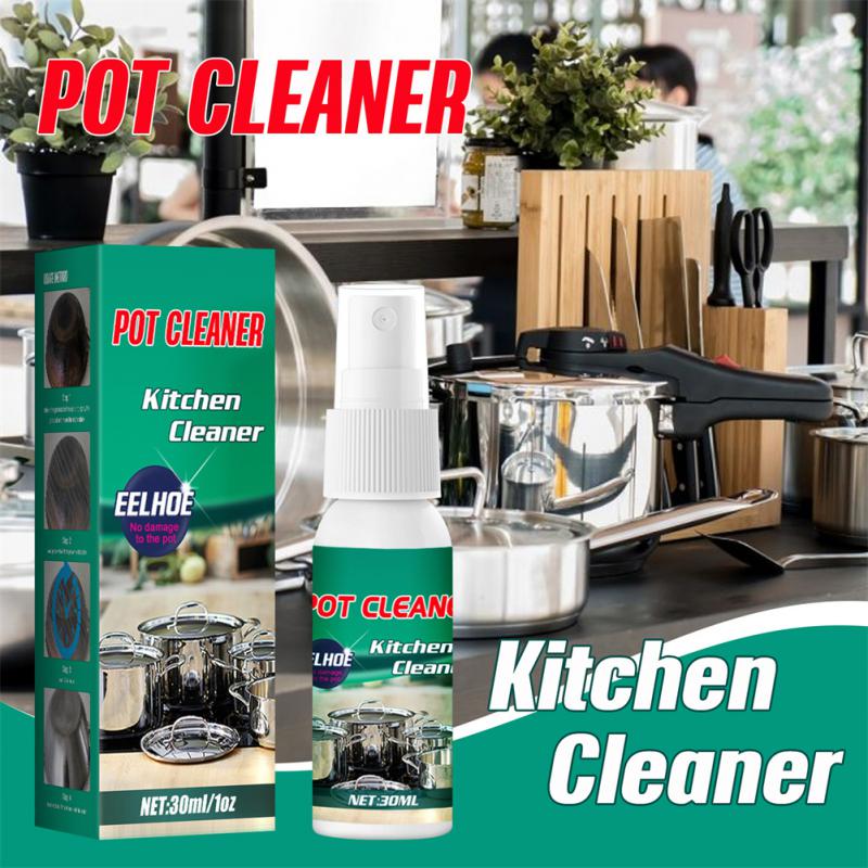 30ml Grease Cleaner Stainless Steel Cookware Cleaning Paste Household Kitchen Cleaner Washing Boom Pot Stains Cleanning Accessor