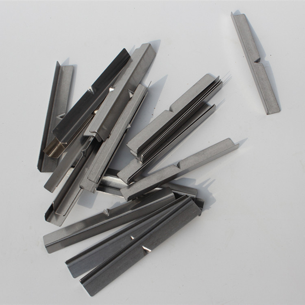 10 pcs Diy Kaars Lont Centrering Apparaat Ijzer Kaars Lont Onderhouder met 100 pcs Dubbelzijdige Tape voor Kaars maken