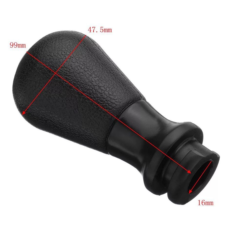 Car Gear Shifter Knob Leather Stick Car Gear Shifter Manual 5 Speed Shift Lever For Peugeot 106 206 306 406 407 107 207 307