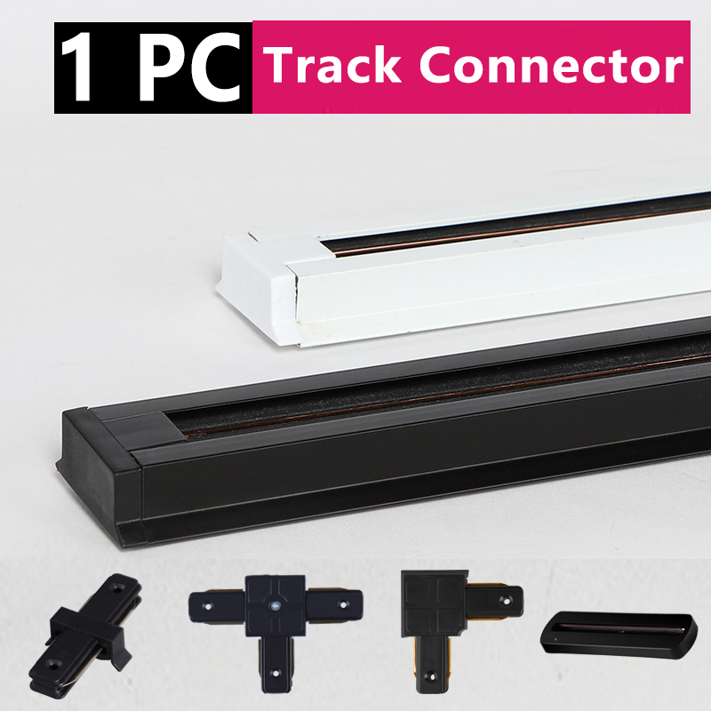 Spoorverlichtingsarmaturen Trackl Bar 0,5 m 2-draads railconnectorsysteem Universele railverlichtingsarmatuur voor led-spotplafondlamp