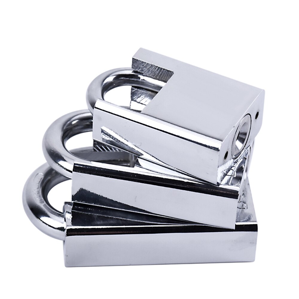 1PCS keyed padlock Galvanized iron lock Anti - theft waterproof dust pry Security lock Door / warehouse / dormitory padlock