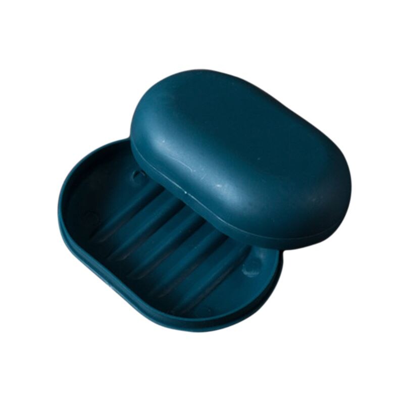 Caja de jabón de viaje, contenedor portátil para acampar, soporte para jabón de senderismo, estuche para platos, organizador de almacenamiento para baño y ducha del hogar,