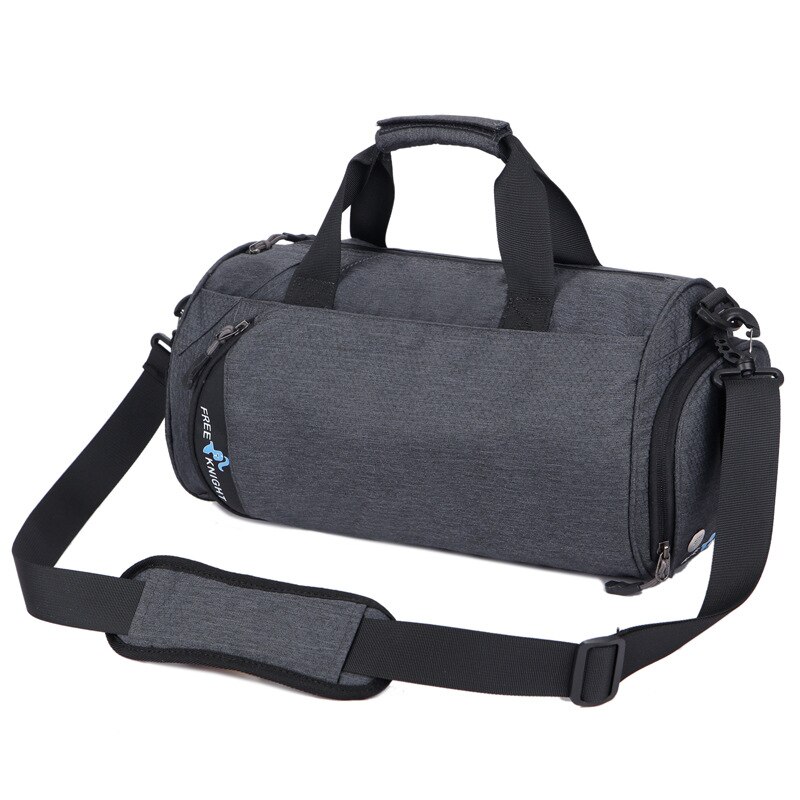 20L Waterproof Fitness Gym Bag,Dry Wet Outdoor Bags for Training,Large Capacity Sports Bags,Shoes Storage Workout Bags: Dark Grey