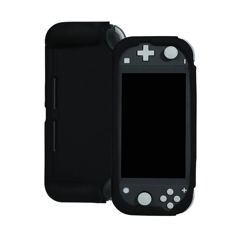 ニンテンドースイッチ lite ソフトシリコーン透明なクリアニンテンドースイッチ lite のフル保護ケース accessorie: black