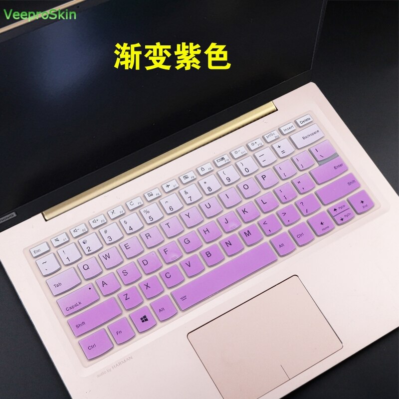 Laptop Toetsenbord Cover Skin Protector Voor Lenovo Thinkbook 13 S 13s-iwl 13.3 &#39;&#39; / 14 S 14s-iwl 14 Inch: fadepurple