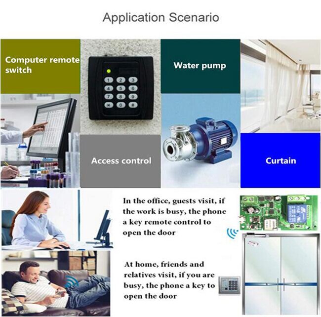 Dc 5V 7V-24V Klik De Zelfborgende Module Smart Wifi Schakelaar Relais Timer Draadloze remote Controler Alexa Google Thuis