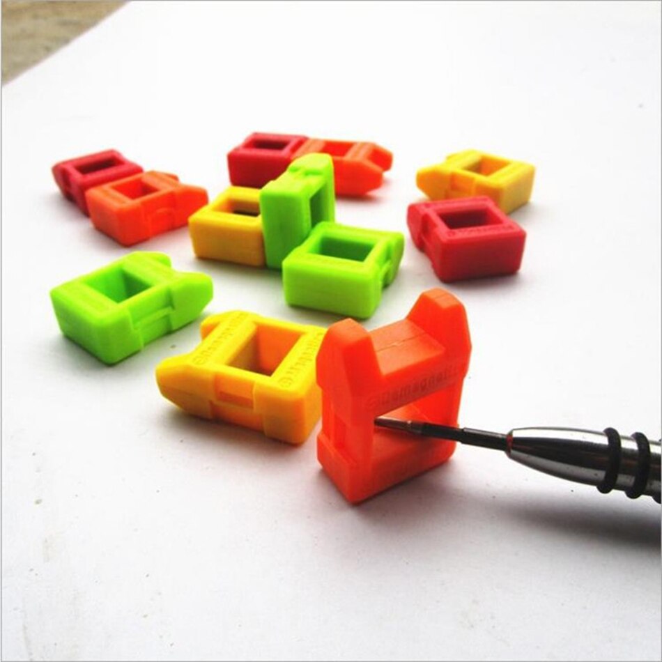 1 Piece Magnetizer Demagnetizer Tool Screwdriver Magnetic Pick Up Tool Multicolor
