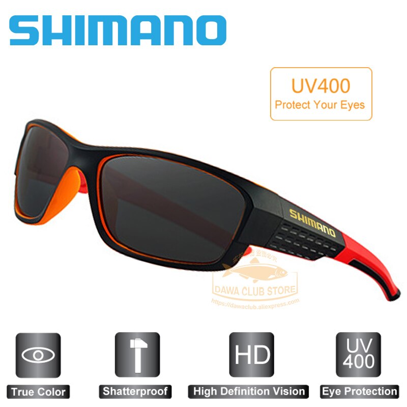 Shimano Polarized Sunglasses Fishing Sunglasses Road Cycling Glasses Mountain Bike Bicycle Riding Protection Goggles: C3