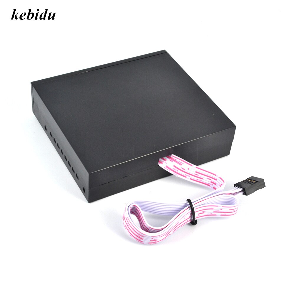 kebidu All In 1 Internal Card Reader USB 2.0 3.5" Floopy Bay Front Panel SDHC Micro SD MMC CF XD TF Flash Memory Card Reader