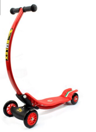 Fabriek Direct Kinderen Vier-Wiel Scooter Opvouwbare Scooter: Rood