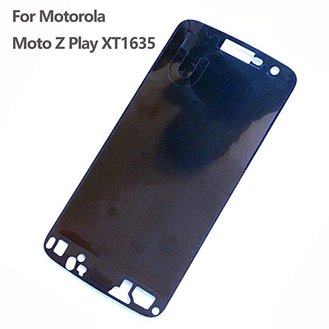 2x original 3 m etiqueta à prova dwaterproof água para motorola moto z play xt1635 frente display lcd tela de toque quadro adesivo fita cola