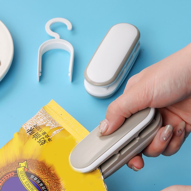 Mini Portable Hand Pressure Heat Plastic Bag Impluse Sealer Food Packing Handheld Multifunction Easy Operation Sealing Machine